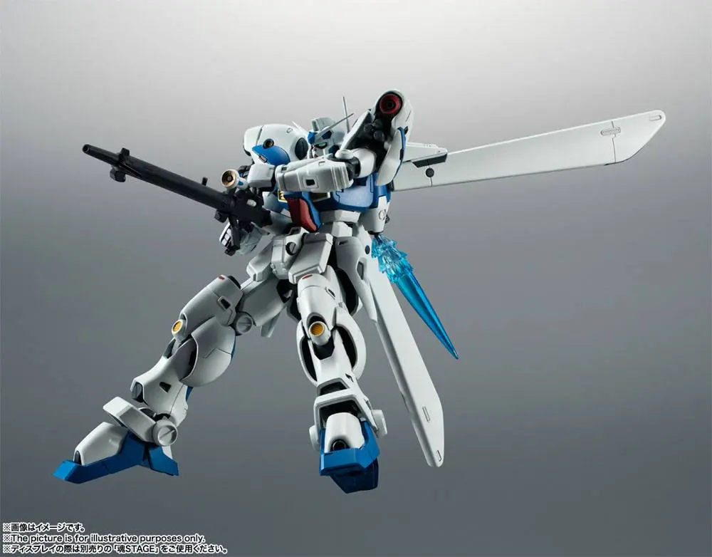 Mobile Suit Gundam 0083: Stardust Memory Robot Spirits Actionfigur Side MS RX-78GP04G Gundam GP04 Gerbera Ver. A.N.I.M.E. 13 cm Produktfoto