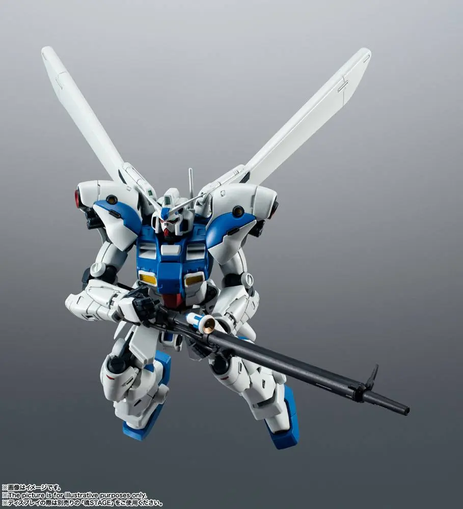 Mobile Suit Gundam 0083: Stardust Memory Robot Spirits Actionfigur Side MS RX-78GP04G Gundam GP04 Gerbera Ver. A.N.I.M.E. 13 cm Produktfoto