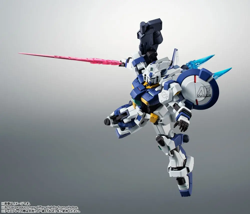 Mobile Suit Gundam 0083 with Phantom Bullet Robot Spirits Actionfigur Side MS RX-78GP00 Gundam GP00 Blossom Ver. A.N.I.M.E. 13 cm Produktfoto