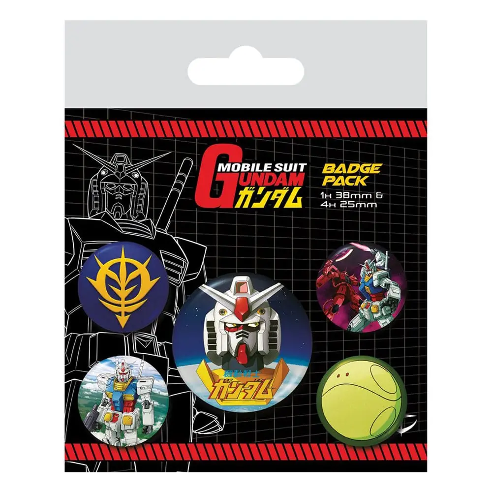 Mobile Suit Gundam Ansteck-Buttons 5er-Pack Intergalactic termékfotó