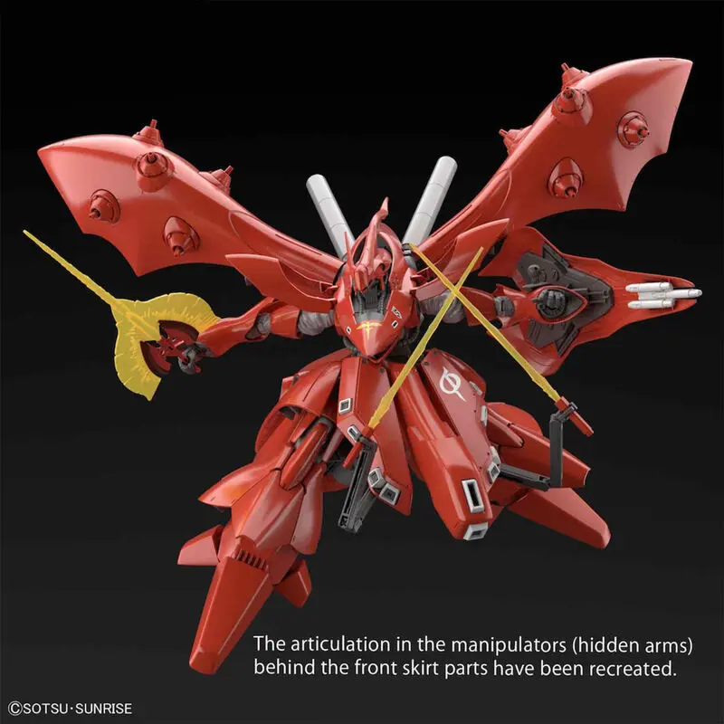Mobile Suit Gundam: Char's Counterattack-Beltorchika's Children Nightingale Model Kit Figur Produktfoto