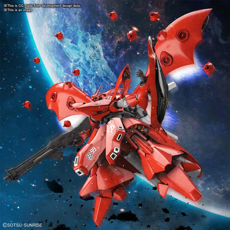Mobile Suit Gundam: Char's Counterattack-Beltorchika's Children Nightingale Model Kit Figur Produktfoto