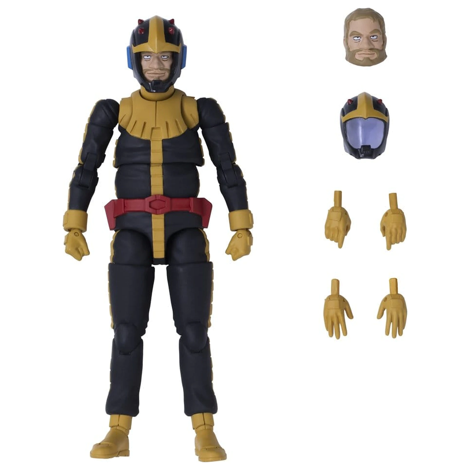 Mobile Suit Gundam G.M.G. Collection 13 Actionfigur Principality of Zeon Black Tri-Stars Gaia Normal Suit Ver. 10 cm Produktfoto