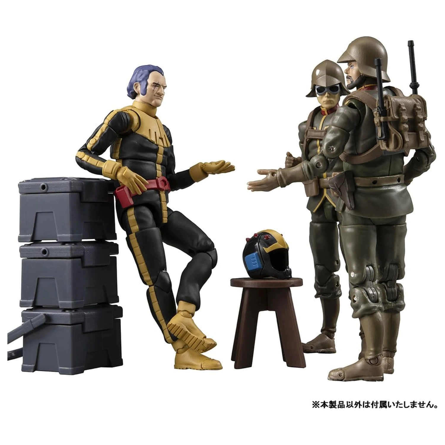 Mobile Suit Gundam G.M.G. Collection 15 Action-Figur Principality of Zeon Black Tri-Stars Mash Normal Suit Ver. 10 cm Produktfoto