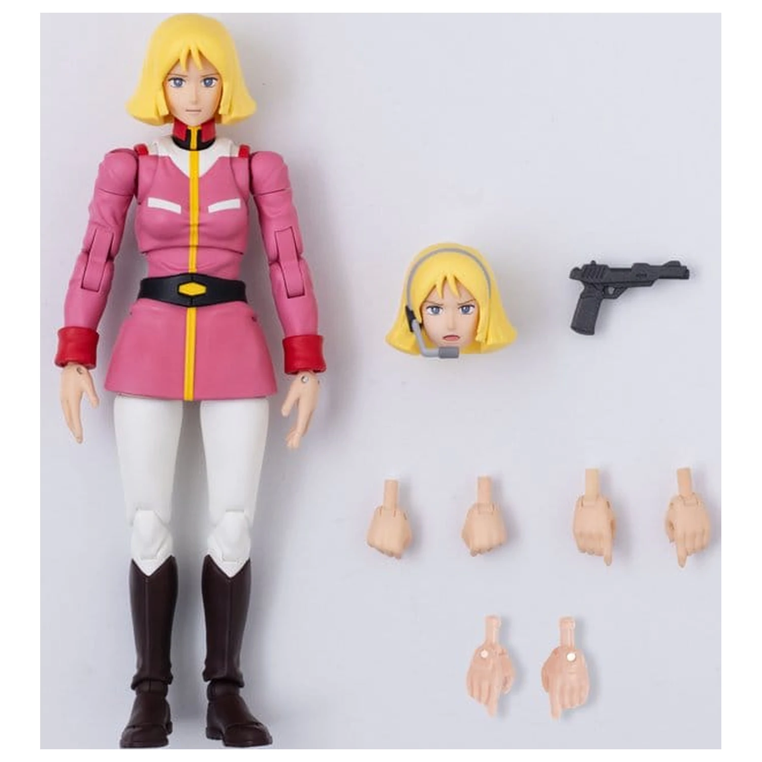 Mobile Suit Gundam G.M.G. Collection Actionfigur Earth Federation Sayla Mass Uniform Ver. 10 cm Produktfoto