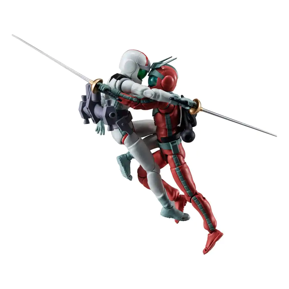 Mobile Suit Gundam G.M.G. Collection EX 09 Actionfiguren Doppelpack Earth Federation Amuro Ray & Char Aznable Normal Suit Ver. (mit Geschenk) 10 cm Produktfoto