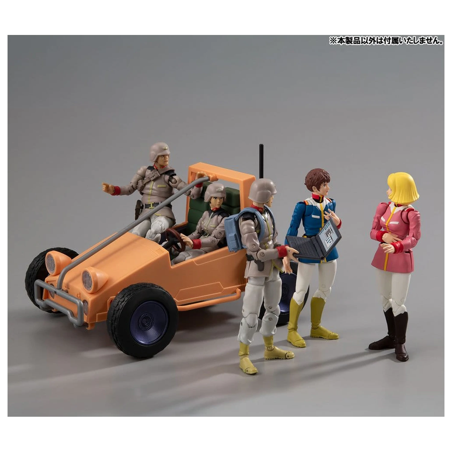 Mobile Suit Gundam G.M.G. Collection EX Diorama White Base Brücke Funker-Schreibtisch Set 10 cm (mit Geschenk) Produktfoto