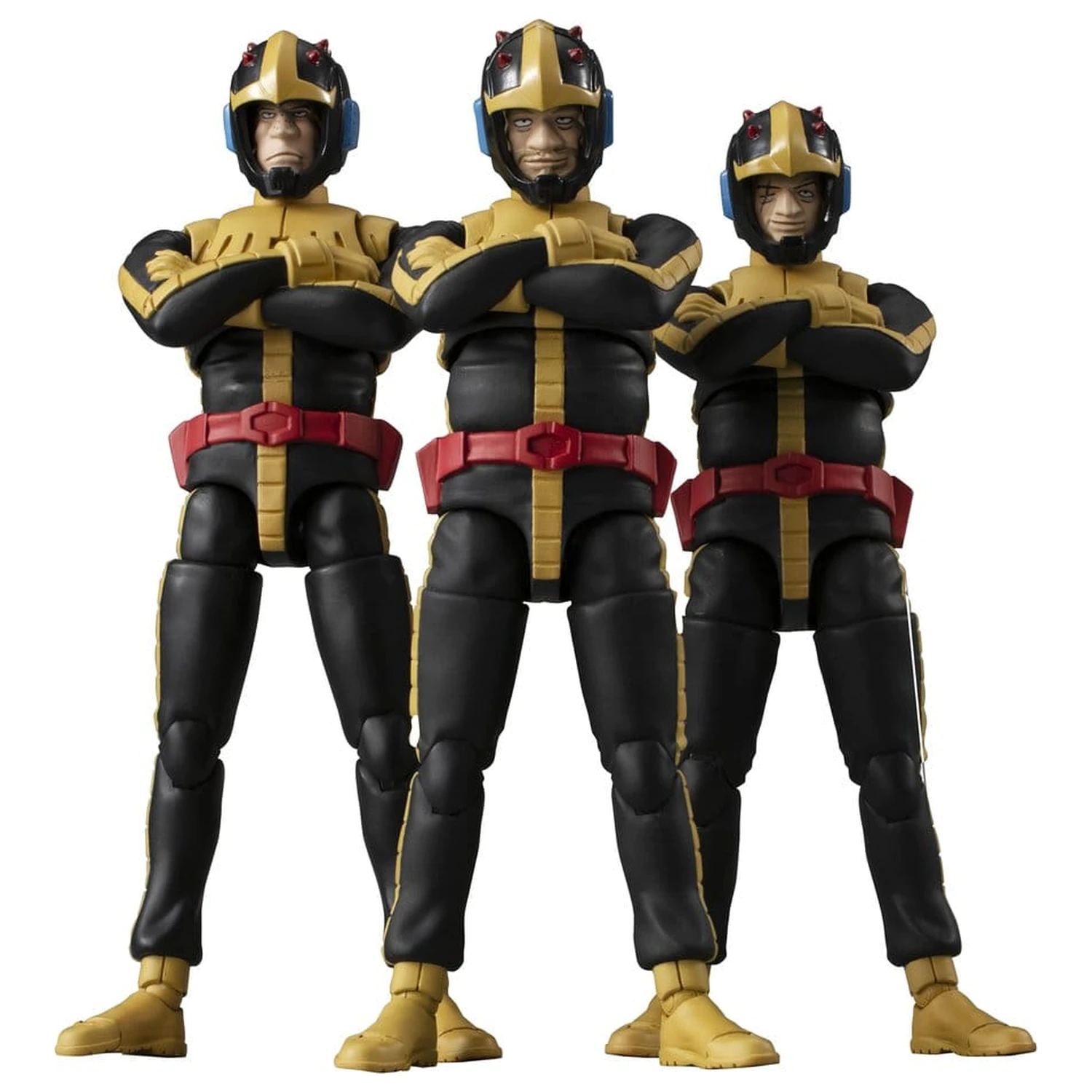 Mobile Suit Gundam G.M.G. Collection 3er-Pack Actionfiguren Principality of Zeon Jet Stream Attack 10 cm (mit Geschenk) Produktfoto