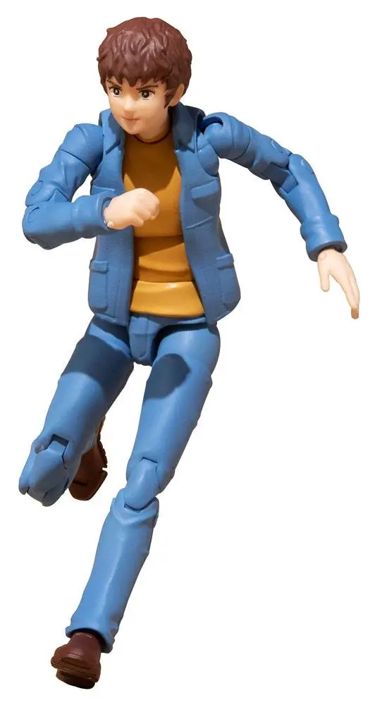 Mobile Suit Gundam G.M.G. Actionfiguren 2er-Pack Earth Federation 07 Amuro Ray & Frau Bow 10 cm Produktfoto