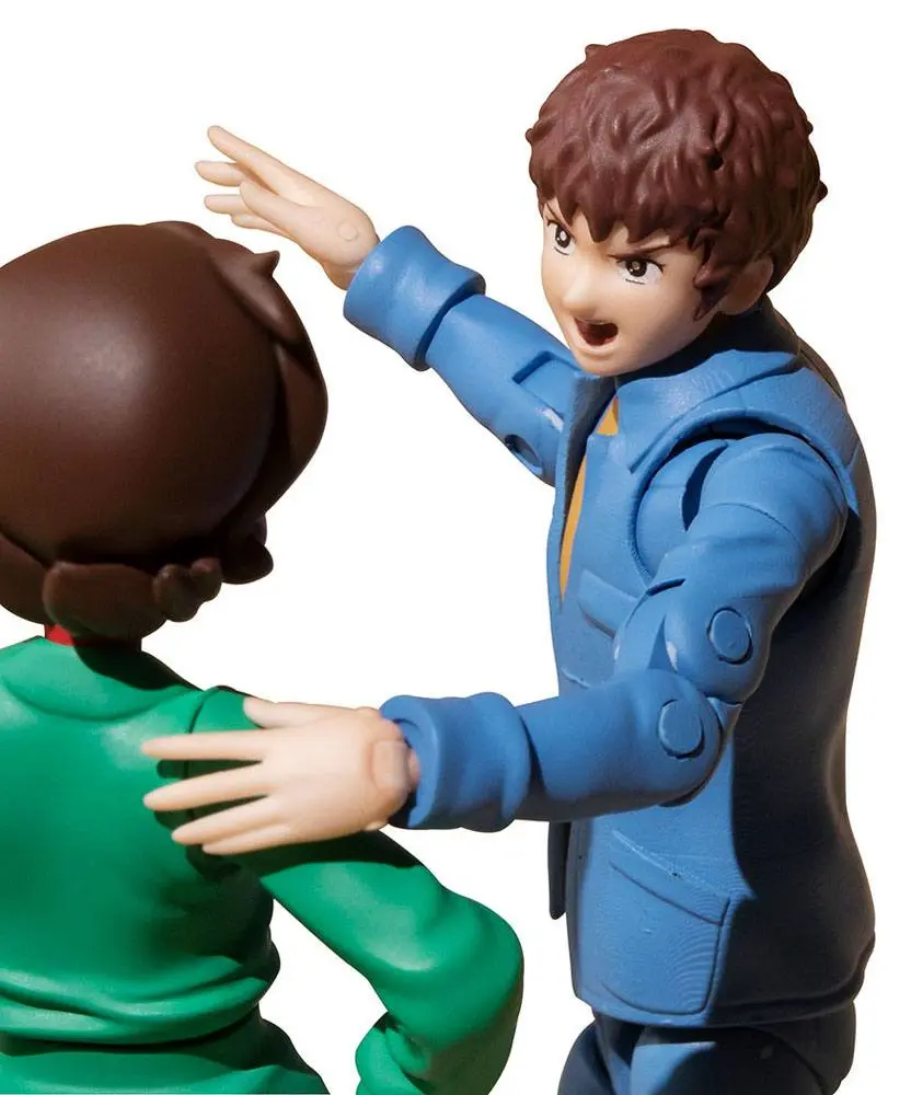Mobile Suit Gundam G.M.G. Actionfiguren 2er-Pack Earth Federation 07 Amuro Ray & Frau Bow 10 cm Produktfoto