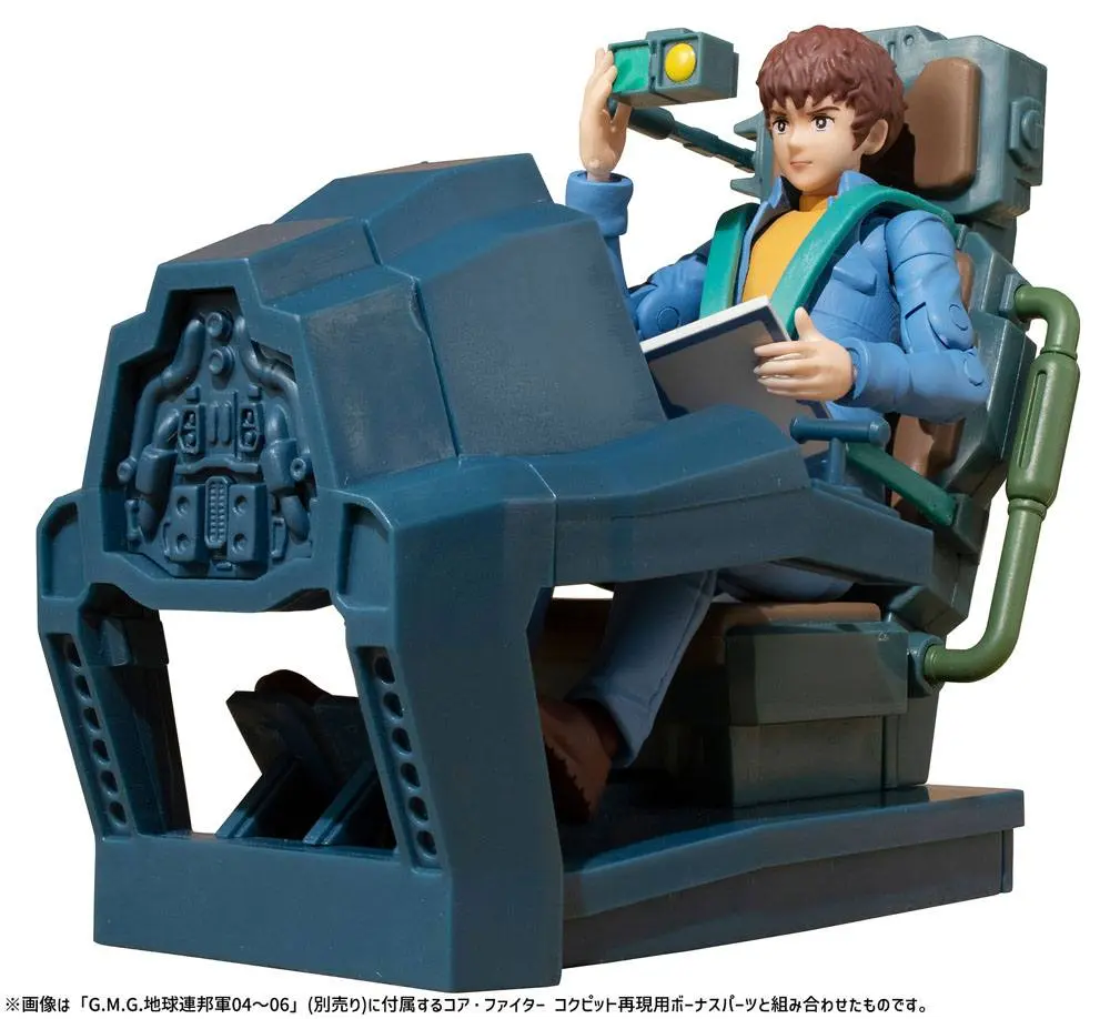 Mobile Suit Gundam G.M.G. Actionfiguren 2er-Pack Earth Federation 07 Amuro Ray & Frau Bow 10 cm Produktfoto