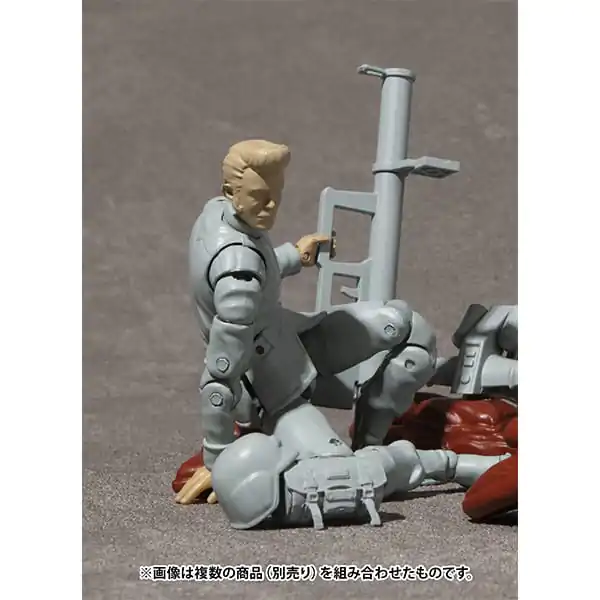 Mobile Suit Gundam G.M.G. Actionfigur Earth United Army Soldier 01 10 cm Produktfoto