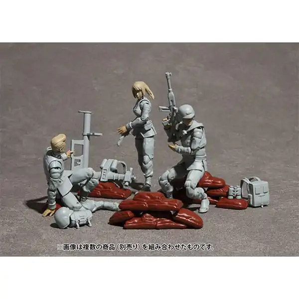Mobile Suit Gundam G.M.G. Actionfigur Earth United Army Soldier 01 10 cm Produktfoto