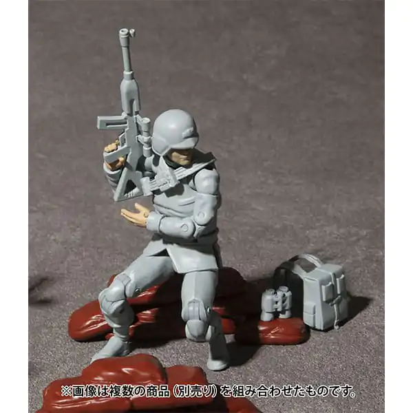 Mobile Suit Gundam G.M.G. Actionfigur Earth United Army Soldier 02 10 cm Produktfoto