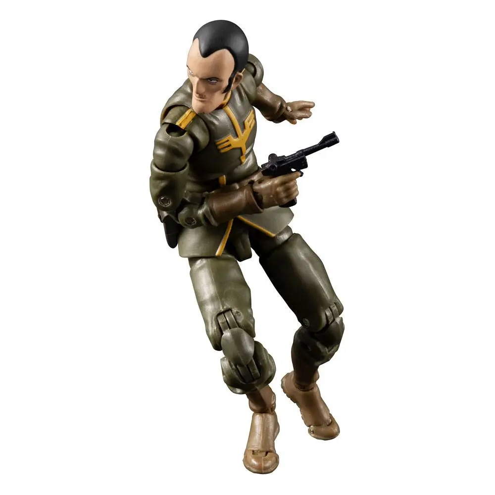 Mobile Suit Gundam G.M.G. Actionfigur mit Fahrzeug Principality of Zeon 08 V-SP General Soldier & Exclusive Motorcycle 10 cm Produktfoto