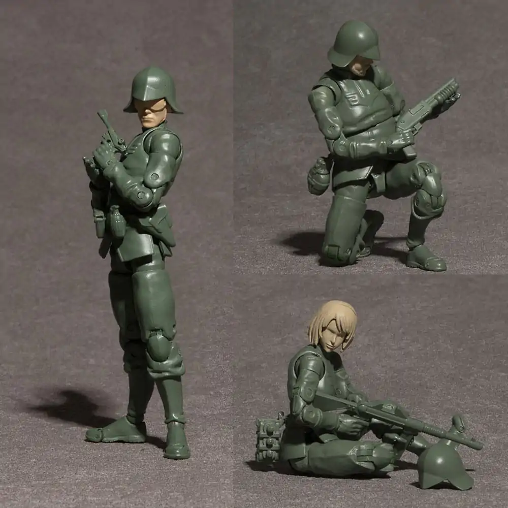 Mobile Suit Gundam G.M.G. Actionfiguren 3er-Pack Principality of Zeon General Soldier 01-03 Set 10 cm Produktfoto