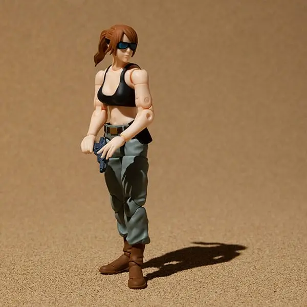 Mobile Suit Gundam G.M.G. Action Figuren with Fahrzeug The 8th MS Team Earth Federation Forces V-SP09 Standard Infantry &amp; Federation Infantry Motorbike Produktfoto