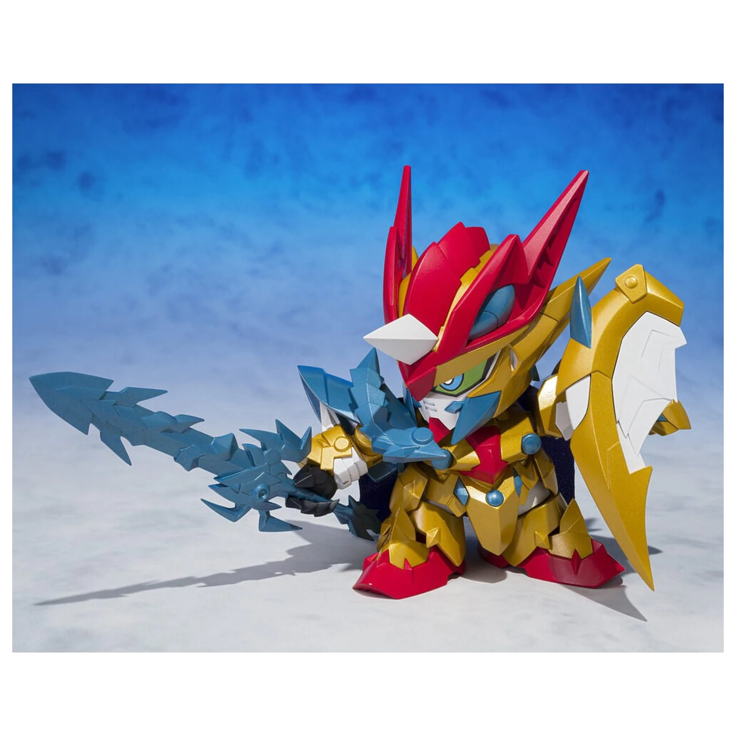 Mobile Suit Gundam Ganso SD Gundam World Holy Dragon Knight Zero Gundam Figur 8cm Produktfoto