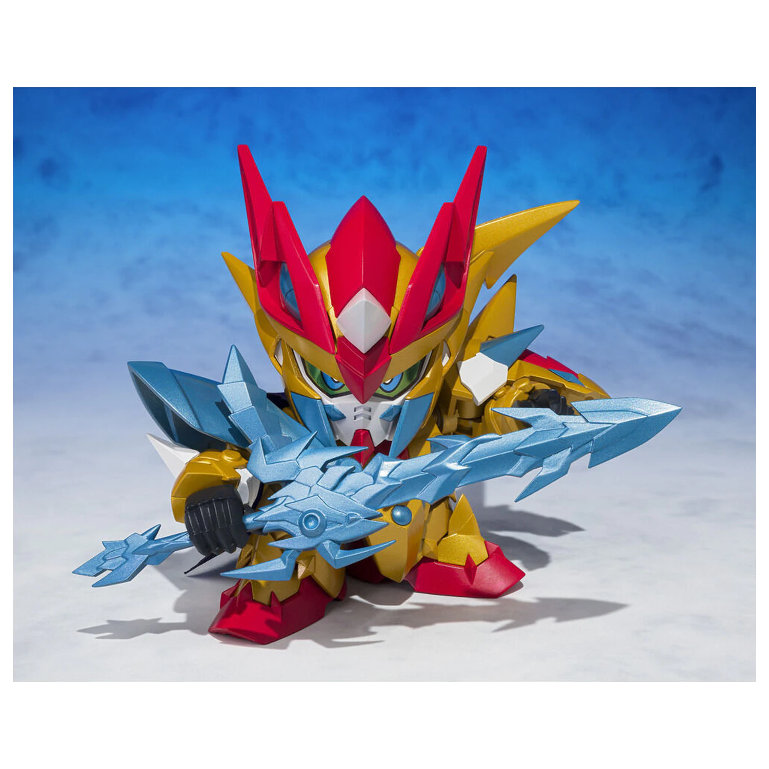 Mobile Suit Gundam Ganso SD Gundam World Holy Dragon Knight Zero Gundam Figur 8cm Produktfoto
