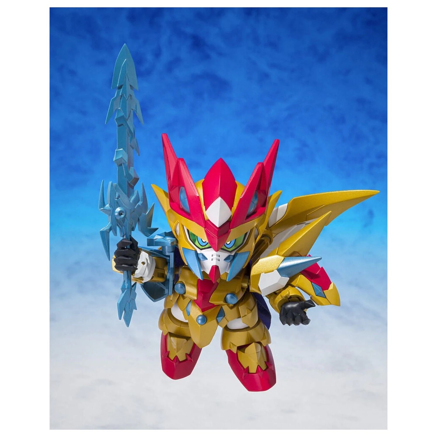 Mobile Suit Gundam Ganso SD Gundam World Holy Dragon Knight Zero Gundam Figur 8cm Produktfoto