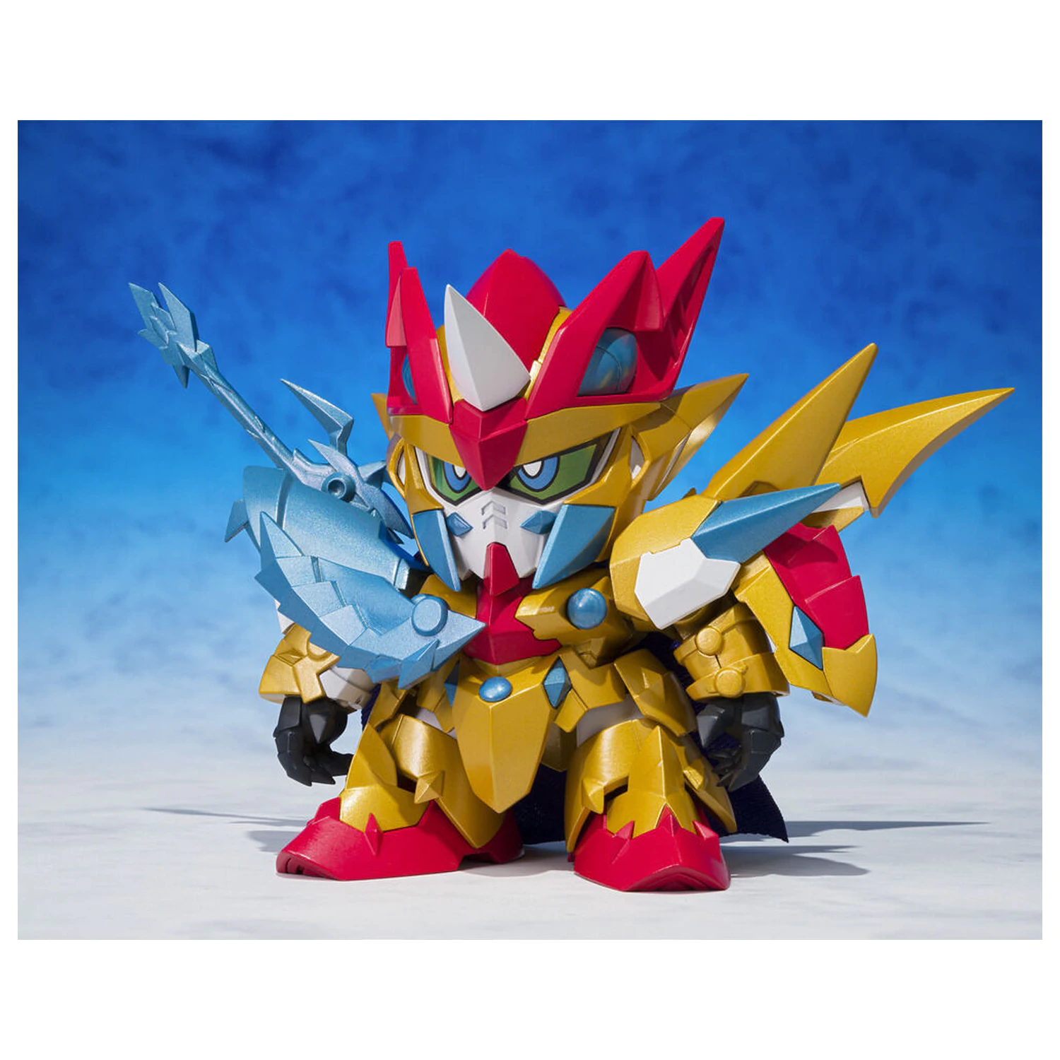 Mobile Suit Gundam Ganso SD Gundam World Holy Dragon Knight Zero Gundam Figur 8cm Produktfoto