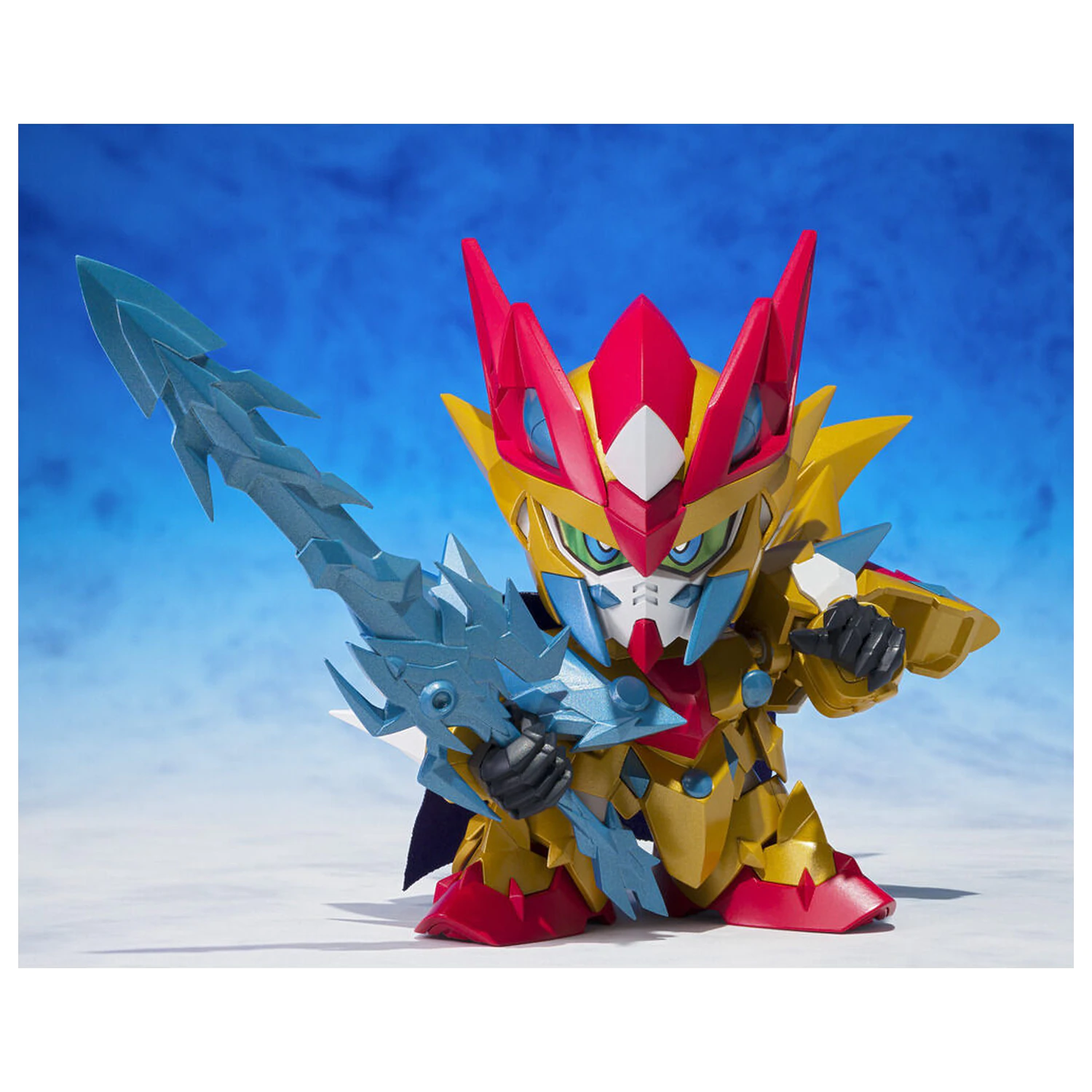 Mobile Suit Gundam Ganso SD Gundam World Holy Dragon Knight Zero Gundam Figur 8cm Produktfoto