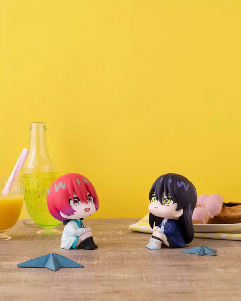 Mobile Suit Gundam GQuuuuuuX Look Up PVC-Statue Yuzuriha Amate (Machu) & Nyaan Set (mit Geschenk) 11 cm Produktfoto