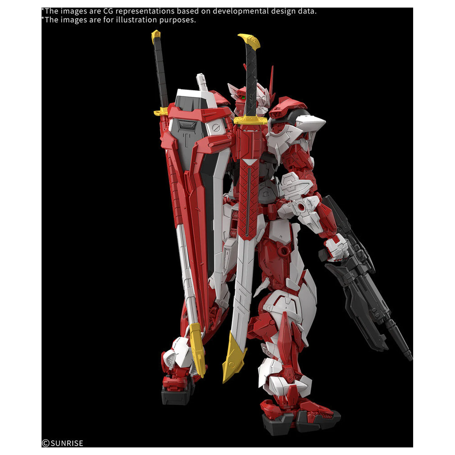 Mobile Suit Gundam - Gundam Liberty Astray Red Frame MG 1/100 Modellbausatz Produktfoto