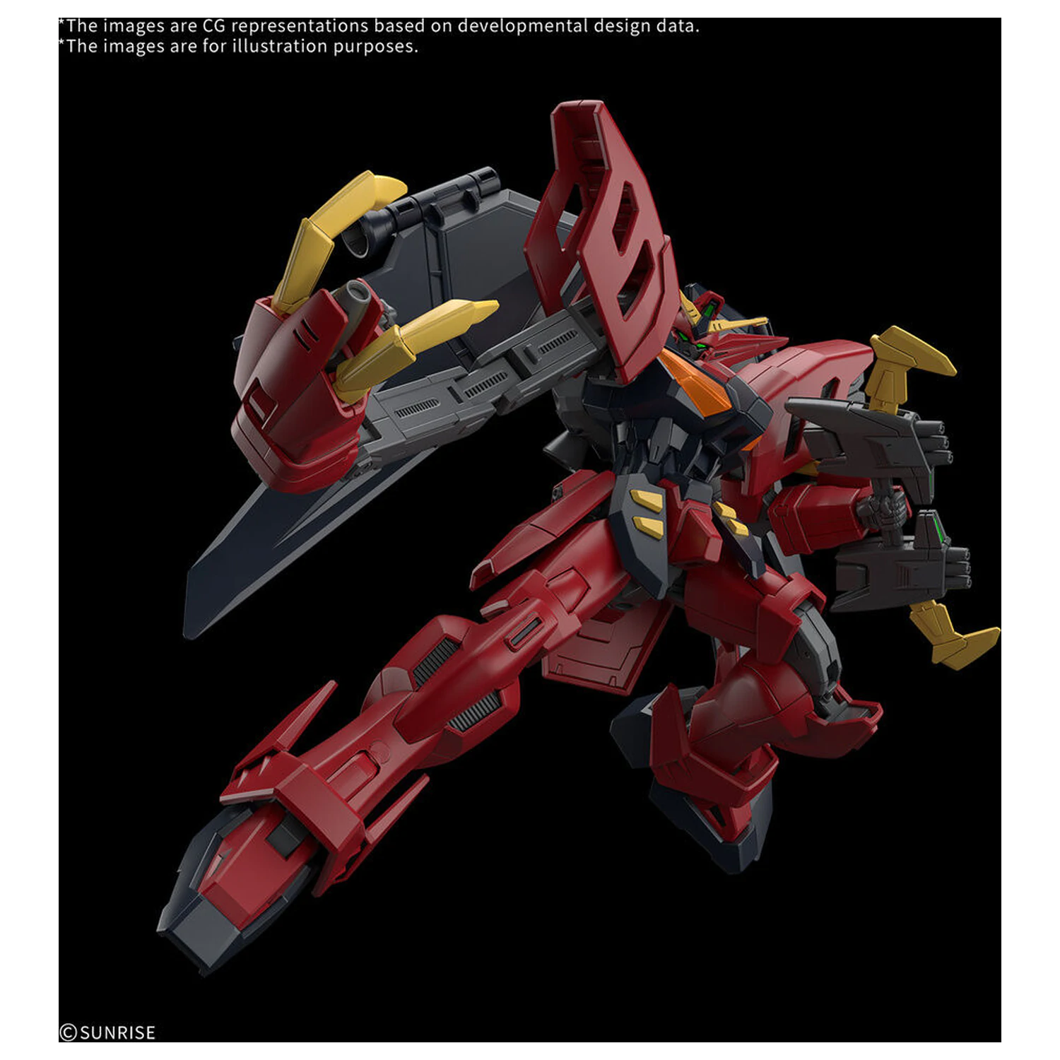 Mobile Suit Gundam - Gundam Virsago HG 1/144 Modellbausatz Produktfoto