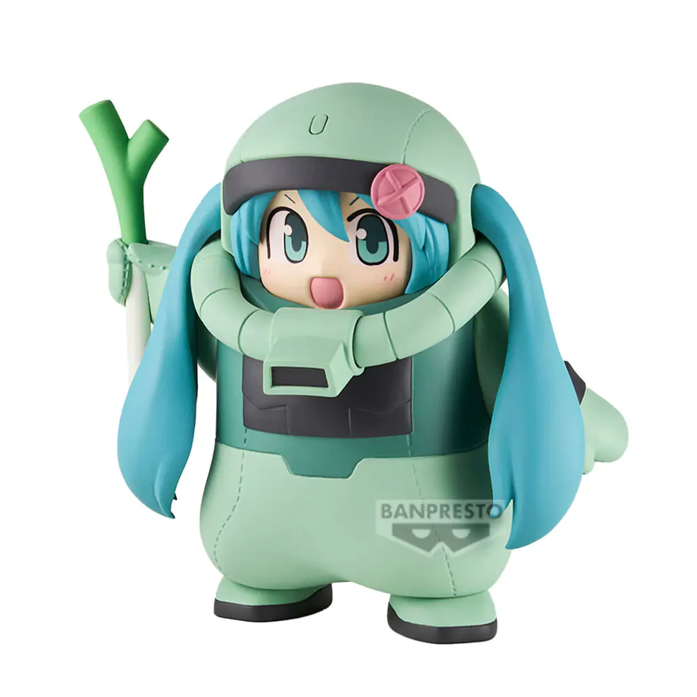 Mobile Suit Gundam Hatsune Miku 45th Anniversary Figur 15 cm Produktfoto