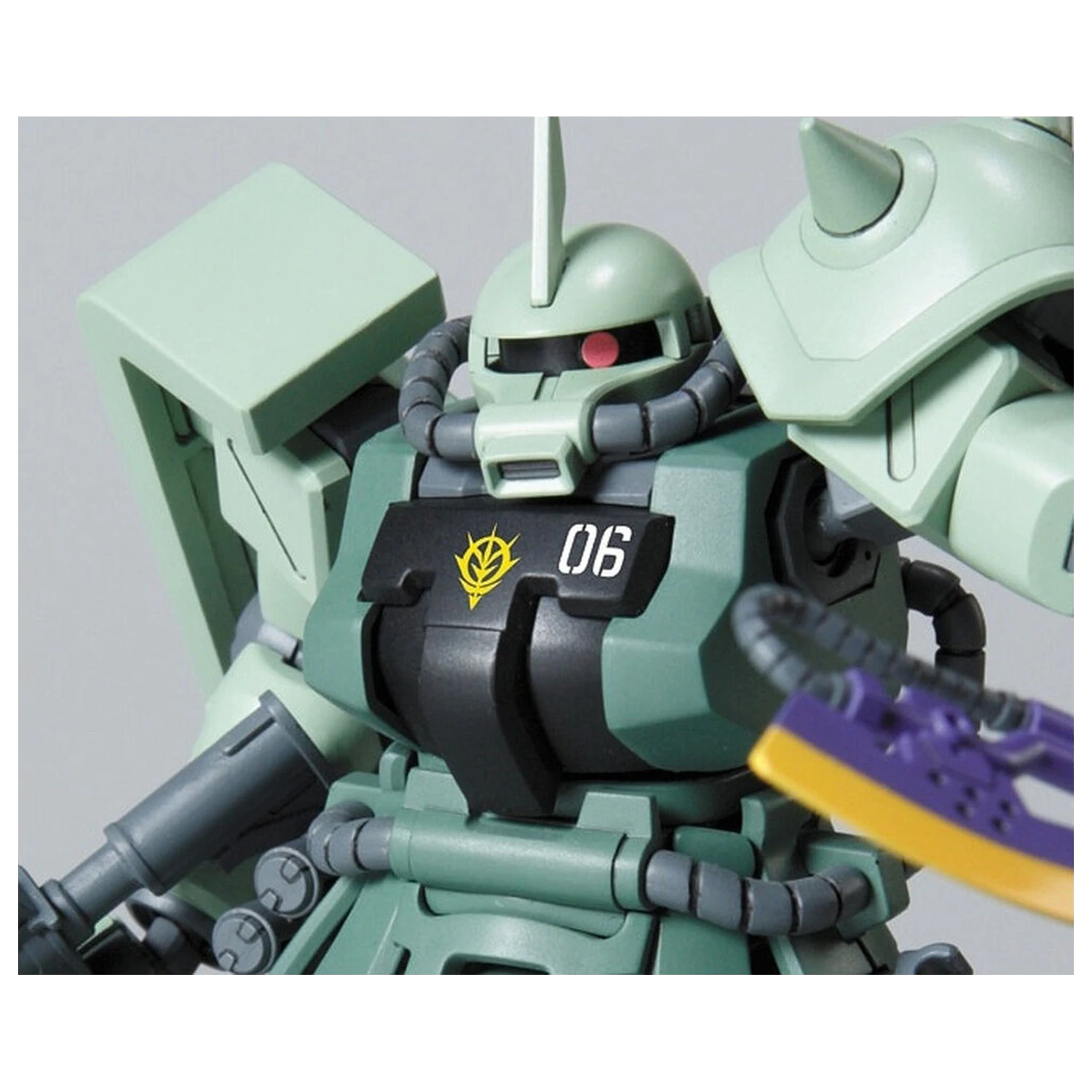 Mobile Suit Gundam HGUC 1/144 MS-06F-2 F2-ZAKU Zeon Typ Modellbausatz Produktfoto