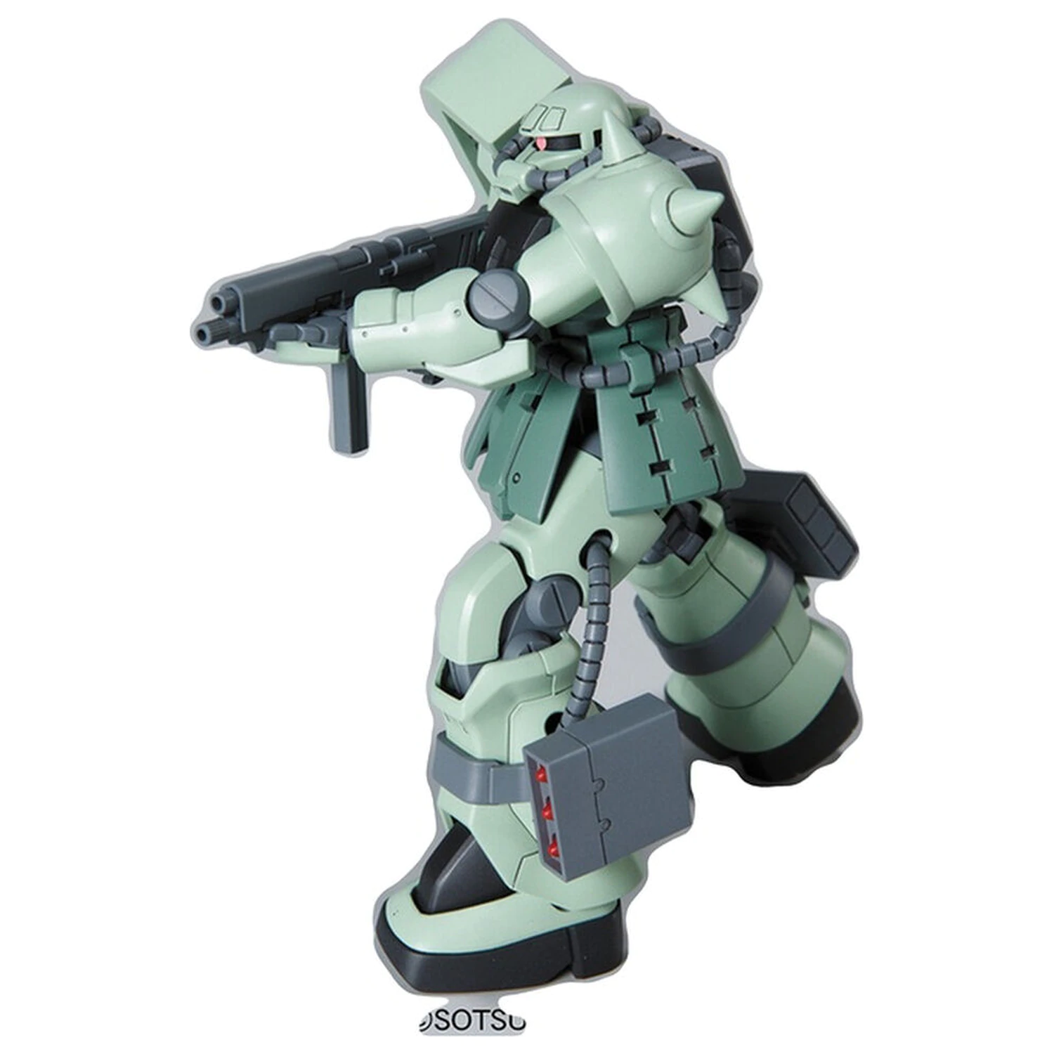 Mobile Suit Gundam HGUC 1/144 MS-06F-2 F2-ZAKU Zeon Typ Modellbausatz Produktfoto