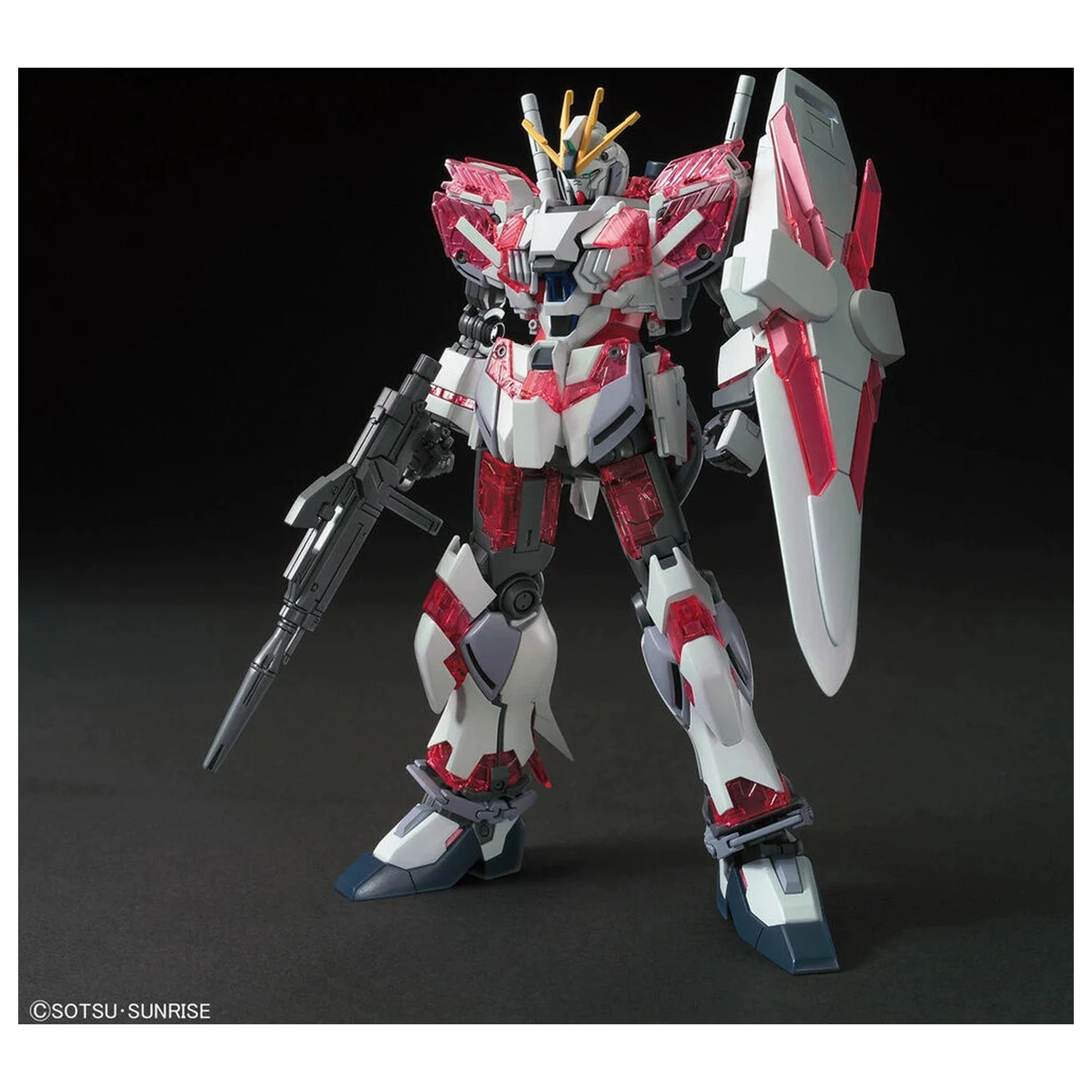 Mobile Suit Gundam HGUC 1/144 RX-9/C Narrative Gundam X-Packs Modellbausatz Figur Produktfoto