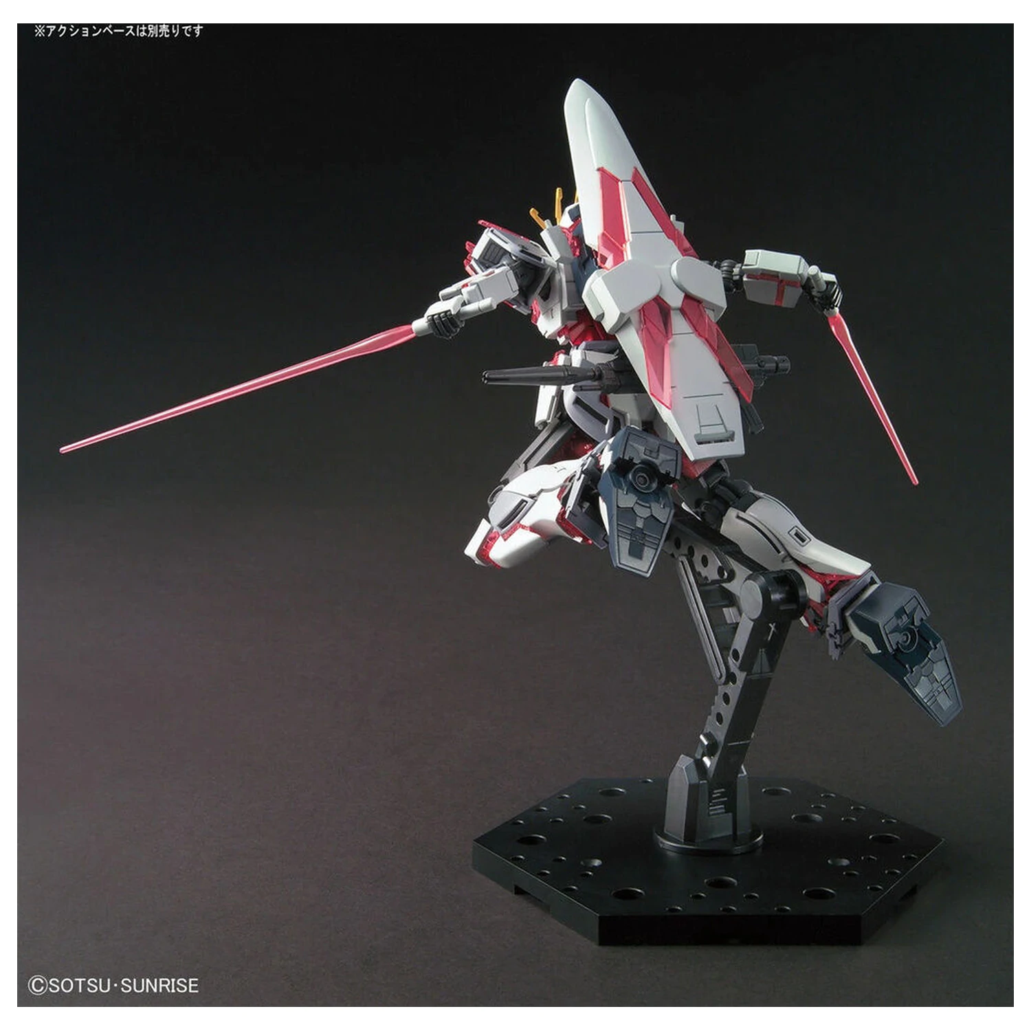 Mobile Suit Gundam HGUC 1/144 RX-9/C Narrative Gundam X-Packs Modellbausatz Figur Produktfoto