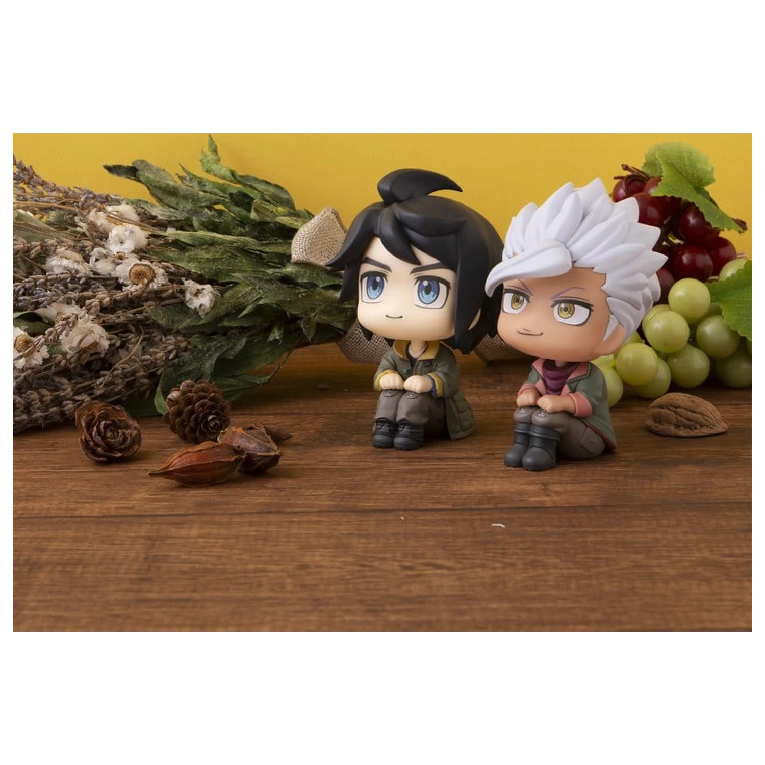 Mobile Suit Gundam Iron-Blooded Orphans Look Up PVC Statuen Mikazuki Augus & Orga Itsuka 11 cm (mit Geschenk) Produktfoto