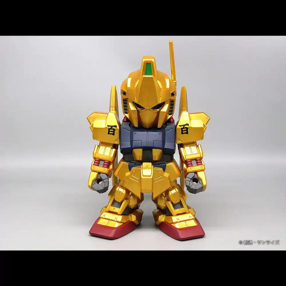 Mobile Suit Gundam Jumbo Sofbi Vinyl Figur Hyakushiki Gold Ver. 30 cm Produktfoto