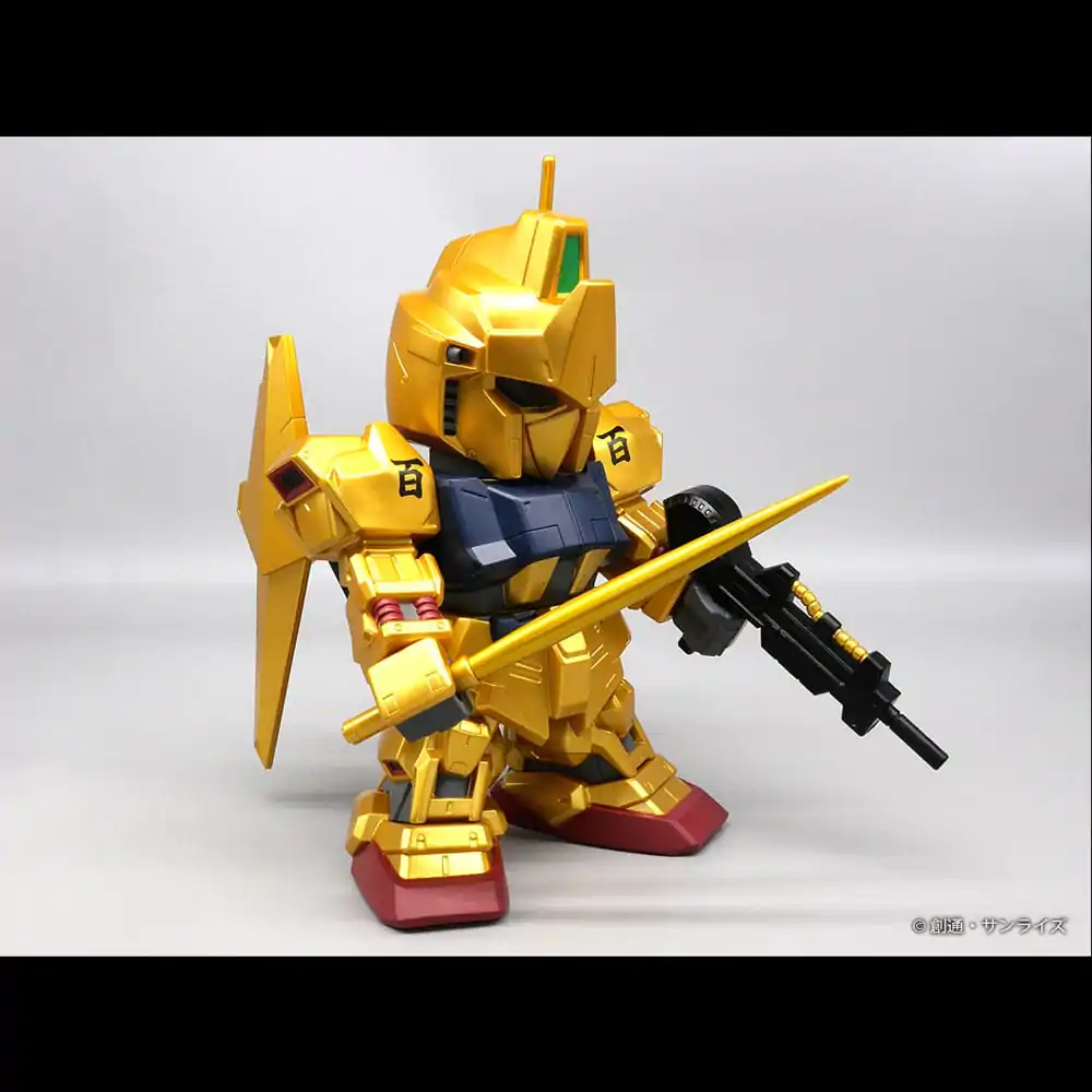 Mobile Suit Gundam Jumbo Sofbi Vinyl Figur Hyakushiki Gold Ver. 30 cm Produktfoto