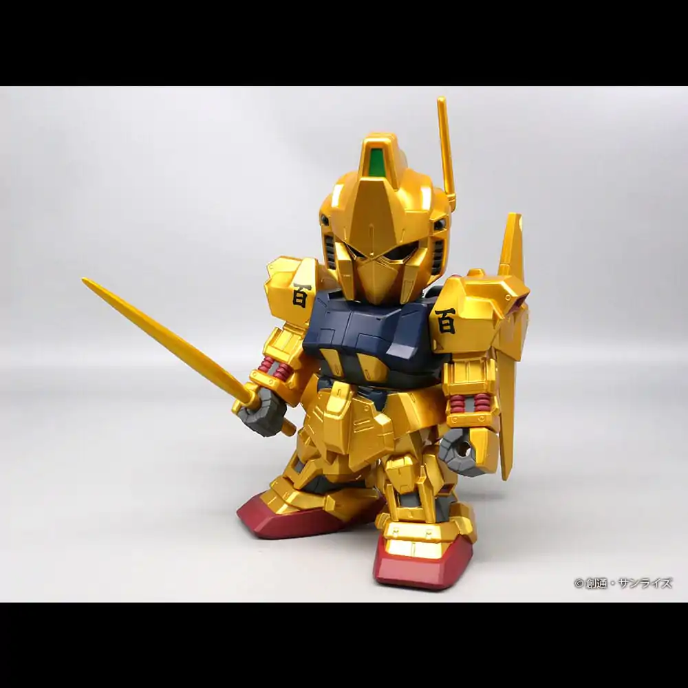 Mobile Suit Gundam Jumbo Sofbi Vinyl Figur Hyakushiki Gold Ver. 30 cm Produktfoto