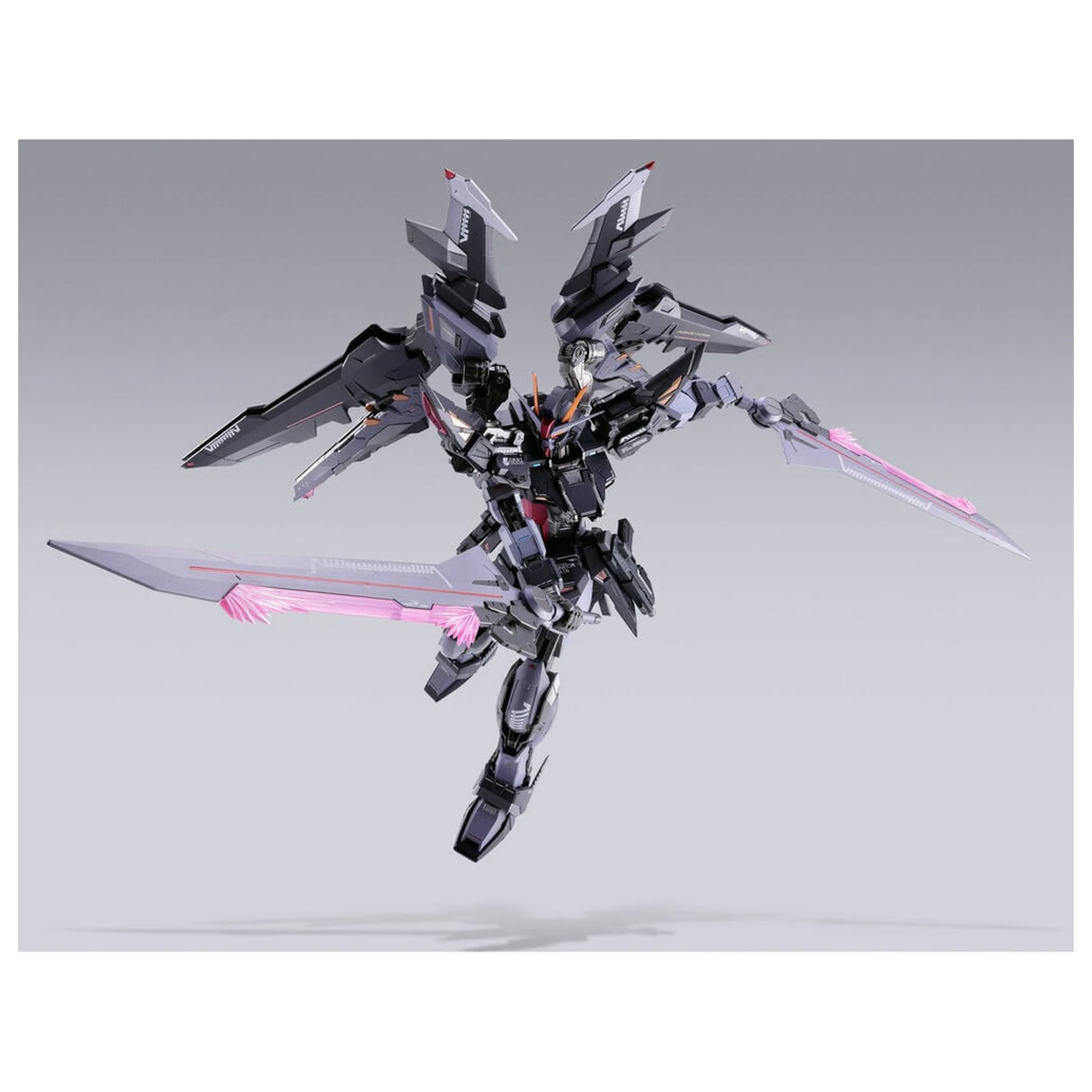 Mobile Suit Gundam Metal Robot Spirits Strike Noir Gundam 20th Memorial Color Figur 18 cm Produktfoto