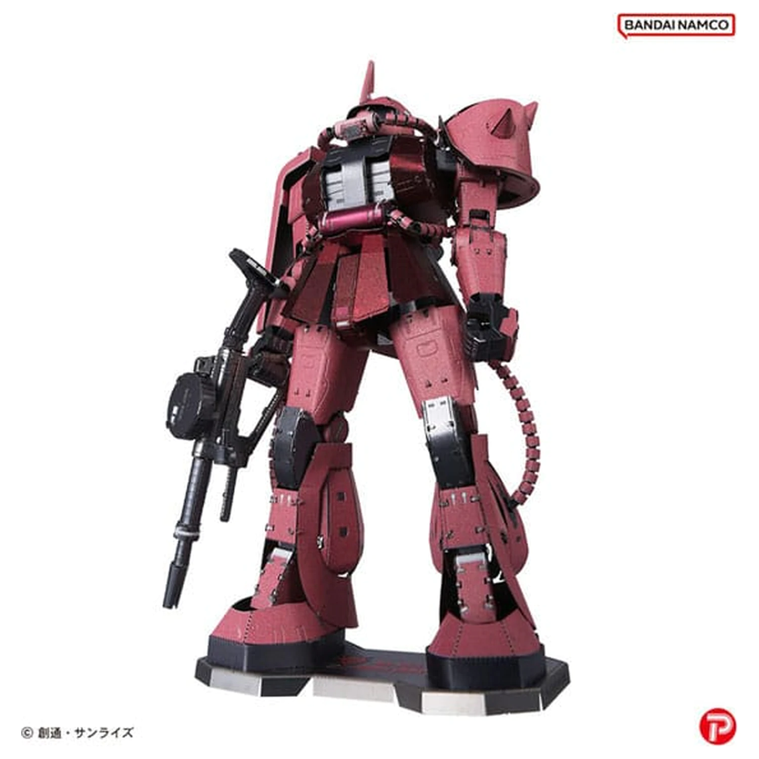 Mobile Suit Gundam Metallic Nano Puzzle Modellbausatz Char´s Zaku 13 cm Produktfoto