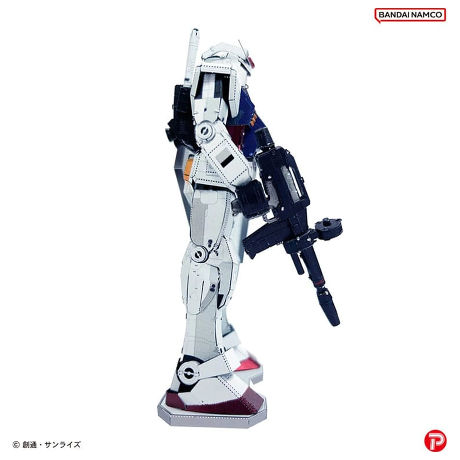 Mobile Suit Gundam Metallic Nano Puzzle Modellbausatz RX-78-2 12 cm Produktfoto
