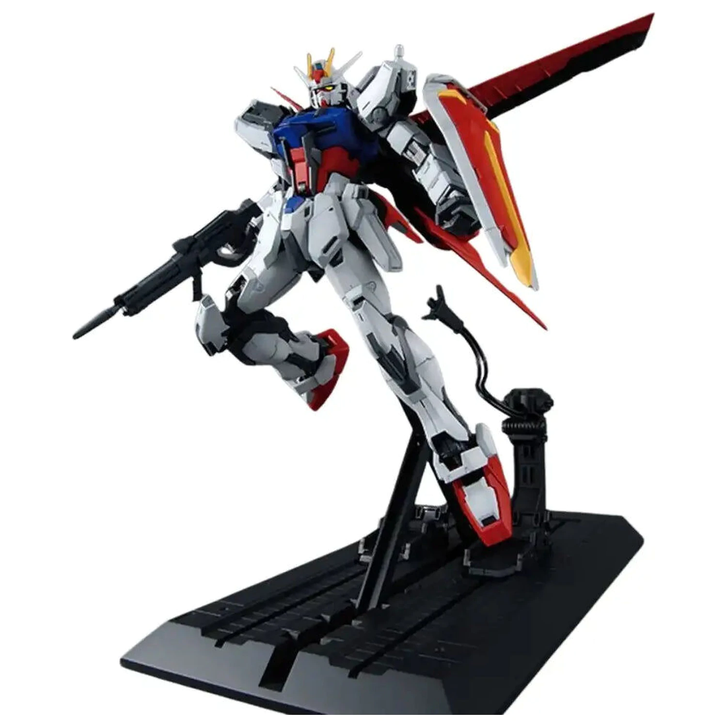 Mobile Suit Gundam MG 1/100 Aile Strike Ver RM Modell Bausatz Figur Produktfoto