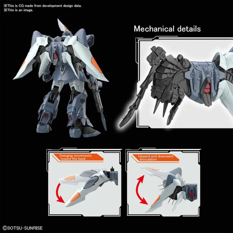 Mobile Suit Gundam Mobile Ginn Modellbausatz Figur Produktfoto