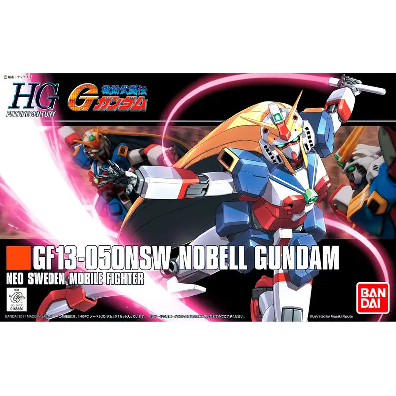 Mobile Suit Gundam Nobell Gundam Model Bausatz Figur 13 cm Produktfoto