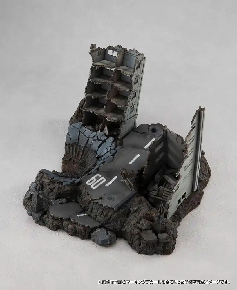 Mobile Suit Gundam Realistic Model Series Diorama G Structure GS02M The abandoned buildings in New Yark City Material Color Edition Produktfoto