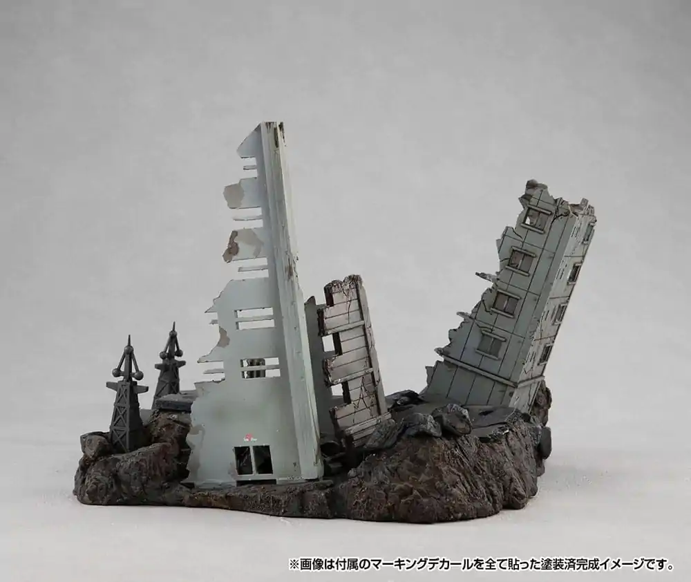 Mobile Suit Gundam Realistic Model Series Diorama G Structure GS02M The abandoned buildings in New Yark City Material Color Edition Produktfoto