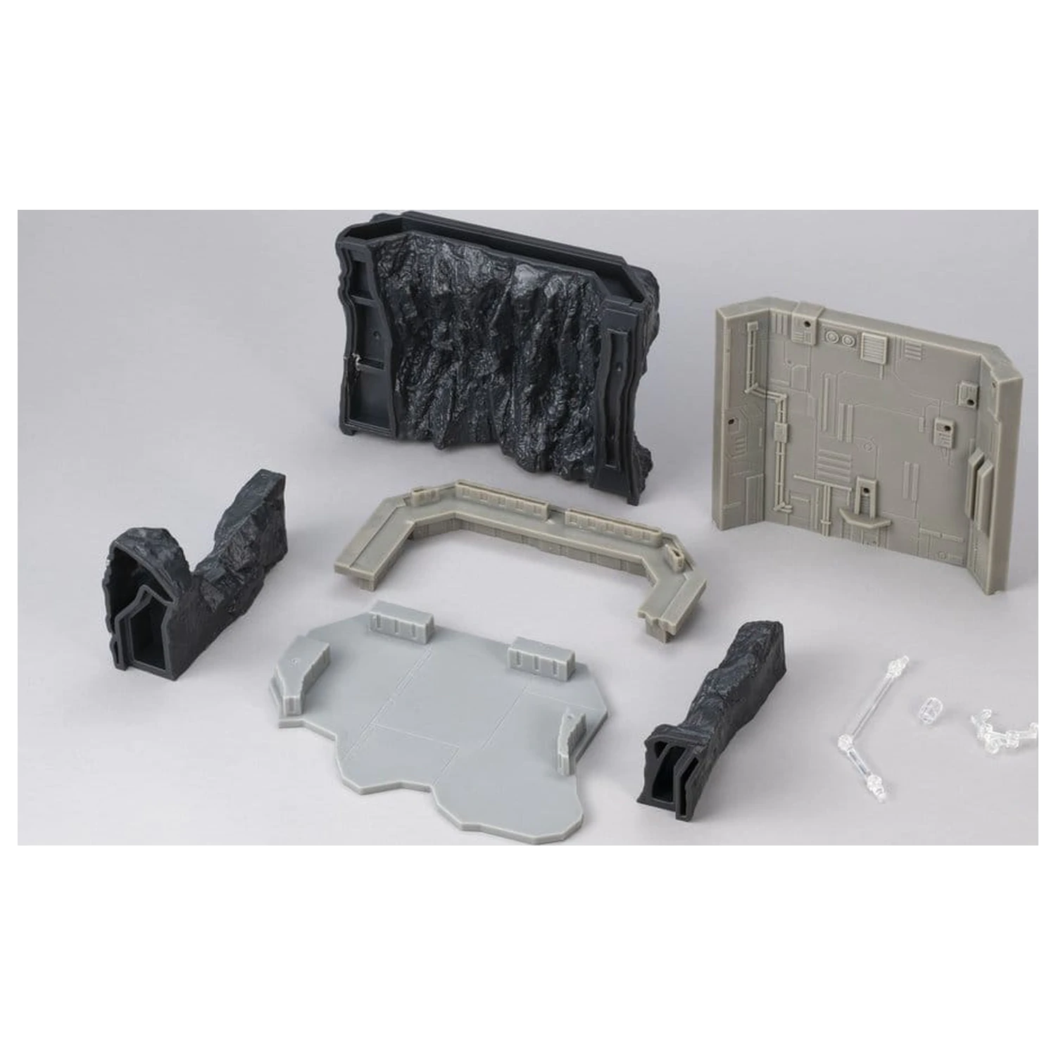 Mobile Suit Gundam Realistische Modell-Serie Diorama G Structure GS03M Last Shooting (Materialfarben-Edition) Produktfoto