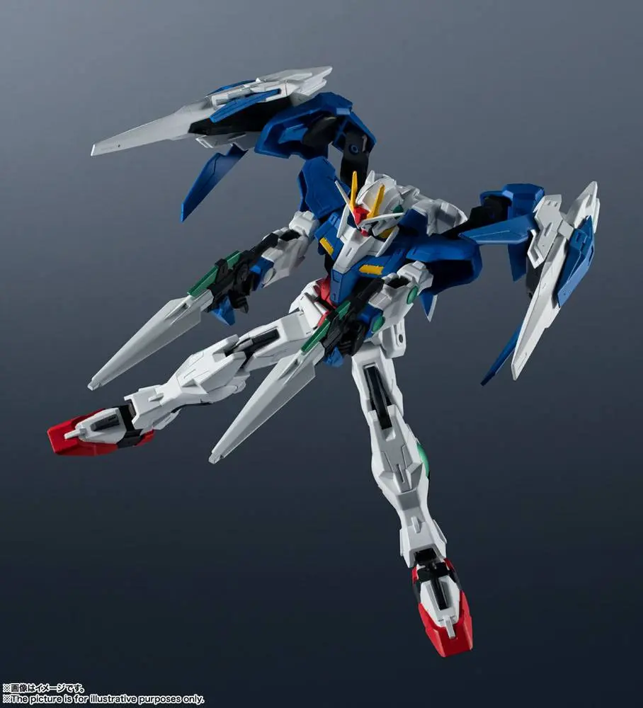 Mobile Suit Gundam Robot Spirits Actionfigur GN-0000+GNR-010 00 Raiser 15 cm Produktfoto