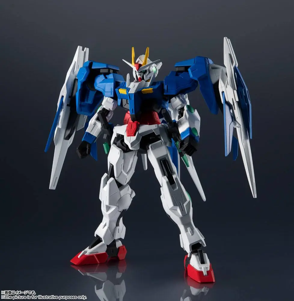 Mobile Suit Gundam Robot Spirits Actionfigur GN-0000+GNR-010 00 Raiser 15 cm Produktfoto