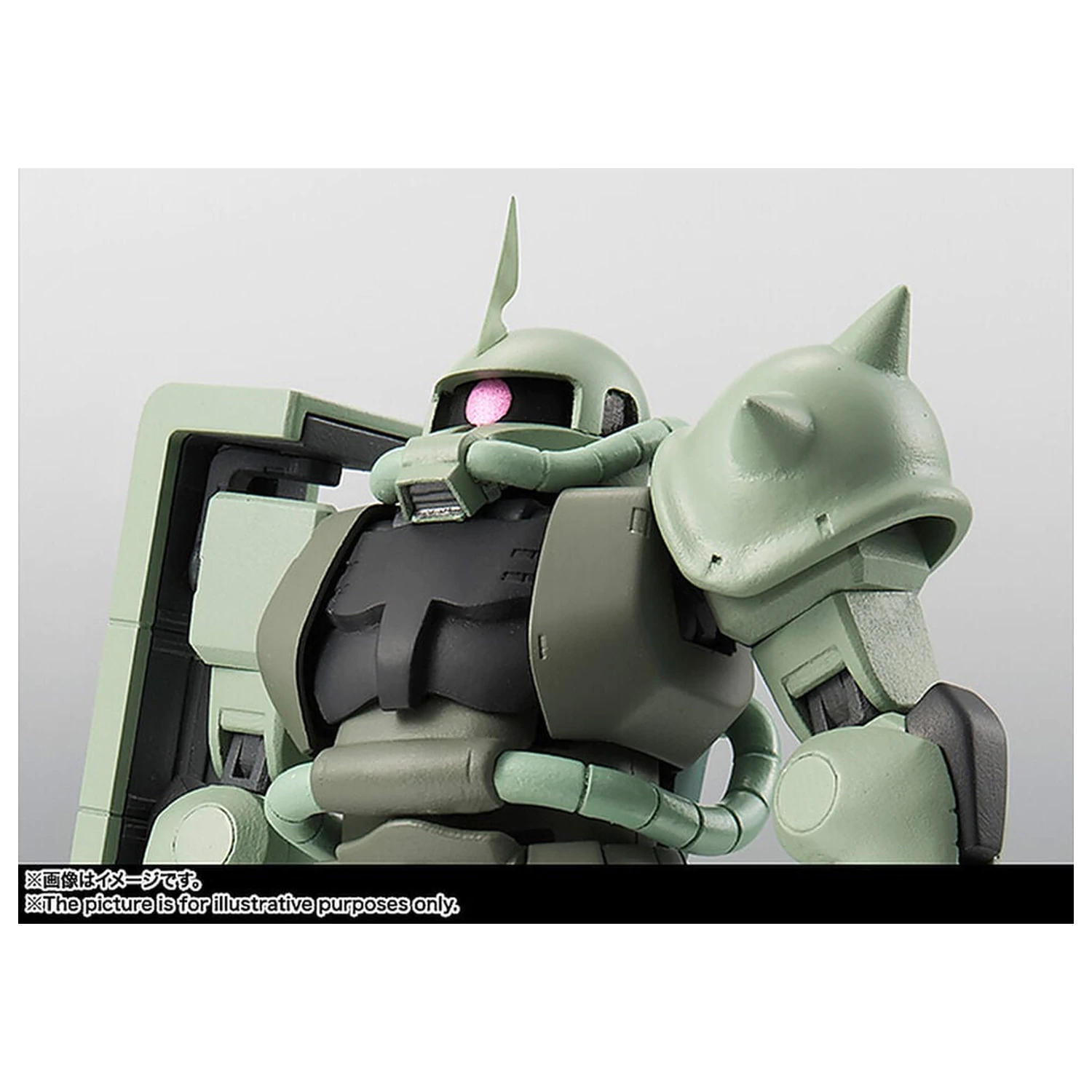Mobile Suit Gundam Robot Spirits MS 06 Zaku ver ANIME Neuauflage Figur 12,5 Zentimeter Produktfoto